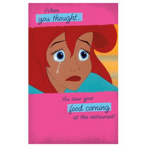 Ariel Disney Princess Birthday Card £1.69